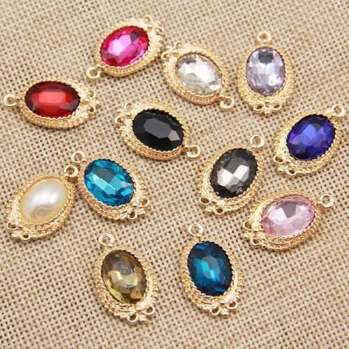 10pcs/lot fashion Pearl Pendants for Jewelry Making Key chain Bracelet earring hair clip Accessories Handmade DIY Craft supplier