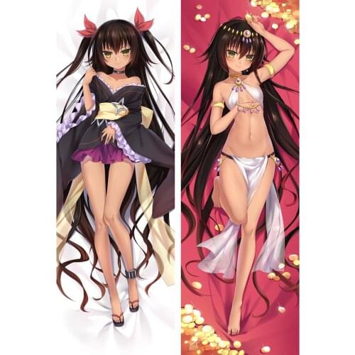 2017-September update Anime To Love-Ru Darkness sexy girl Nemesis otaku Dakimakura pillow cover case hugging Body pillowcase