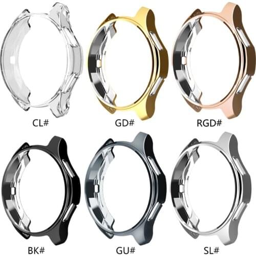TPU Case for Samsung Watches Classic Frontier Galaxy Watch Cover Frame 46mm Protective Bumper Shell Soft