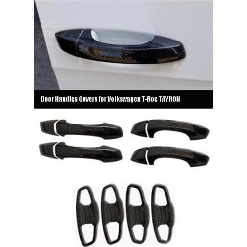 ABS Chrome Car Door Handles Covers for Volkswagen T-Roc TAYRON 2017-2019 CAR accessories