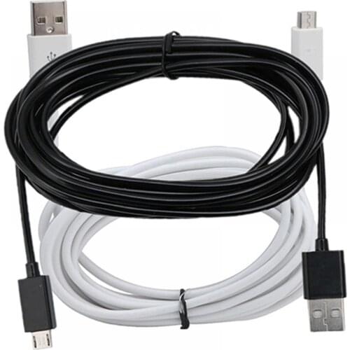 Long 3M Fast Charger Micro USB Cable Fast Charging USB Data Cable For Samsung Sony Xiaomi Android Mobile Phone Cables