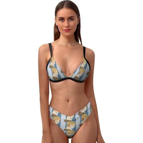 Given Anime Bikini Swimsuit Suspender For Big Breasts Swimwear In Bulk Colorful Pool 2 Piece Bathing Suit