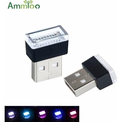 AmmToo Mini Night Light DC 5V USB Plug Luminaria Led Night Lamp Portable Creative Veilleuse Decor For Car PC Laptops Computer
