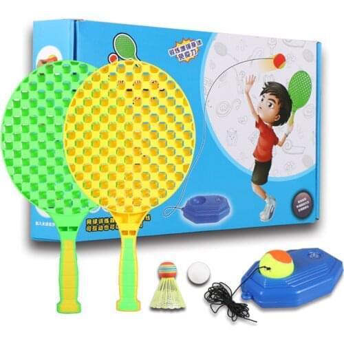 Multi Function Interesting Tennis Training Badminton Training Table Tennis Training for Self Training Leisure Relaxation