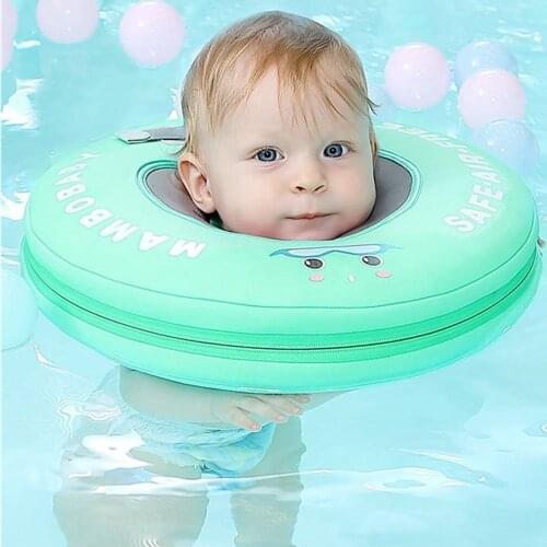 Non-inflatable Baby Neck Swimming Ring Floating Swim Floats Bathtub Beach Pool Toys Accessories infant Swim Trainer