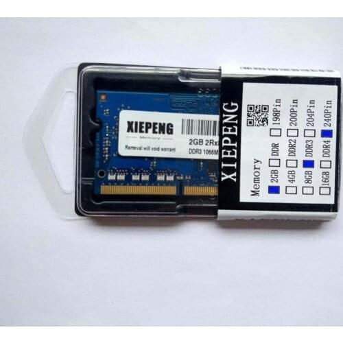 8GB 2Rx8 PC3-8500S 1066MHz DDR3 4gb 1066 MHz Laptop Memory 2G pc3 8500 Notebook 204-PIN SODIMM RAM