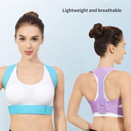 Back Support Posture Corrector Belt Adjustable Clavicle Spine Shoulder Posture Brace Rectify Tool Lumbar Posture Correction Belt