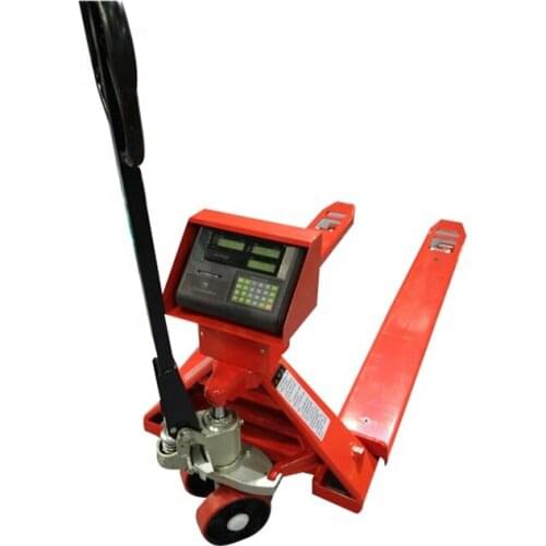 2500kg hand pallet truck forklift weighing scale