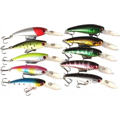 Diving Fishing Lures 9cm 8g Fishing Lures Hook Wobblers Fishing Tackle 1pc or 10pcs