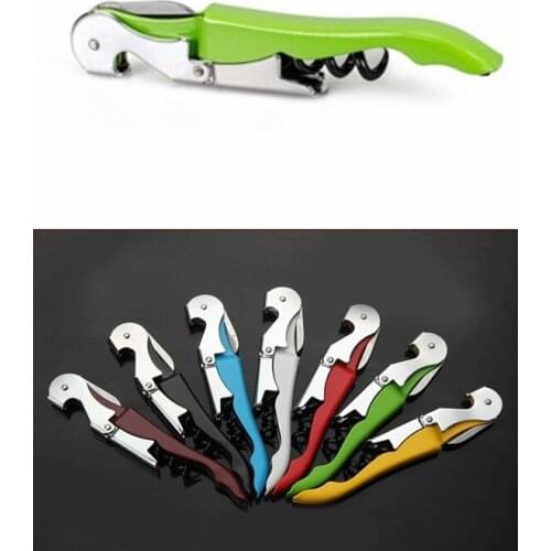 Waiters Wine Tool Bottle Opener Sea Horse Corkscrew Knife Pulltap Double Hinged Corkscrew ,100pcs/lot Free DHL/Fedex