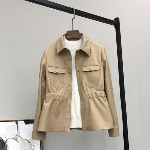 Top Quality Genuine Leather Coat Fashion Jackets 2020 Fxfurs Womens Real Sheepskin Leather New Arrival Lady Outwear