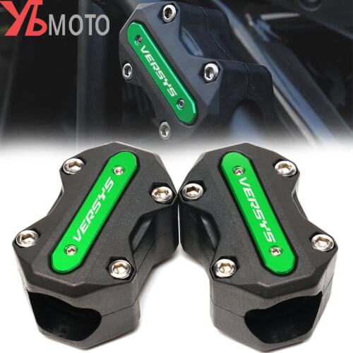 New Top Crash Bars Decorative Block Cover Engine Protector Fits For KAWASAKI Versys 300 X 300 Versys 650 1000 ABS