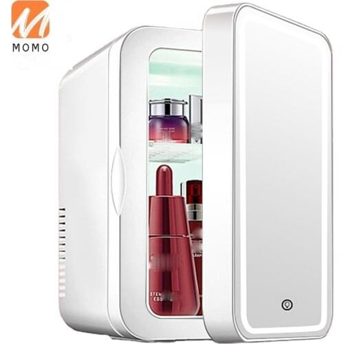 Mirror refrigerator mini fridge 8 litre for makeup