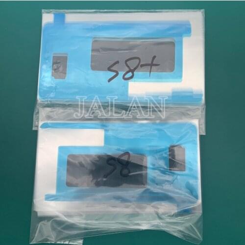 10pcs U-shaped LCD Stickers With Back Adhesive Glue For Samsung Galaxy s8 G950 s8 plus G955 Replacement Without Copper Layer