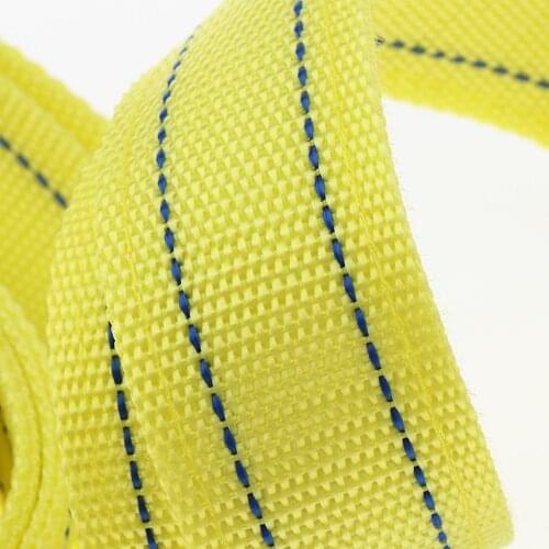 5 Tons Car Tow Cable Towing Strap Rope With Hooks Heavy Duty 13 Ft 550G