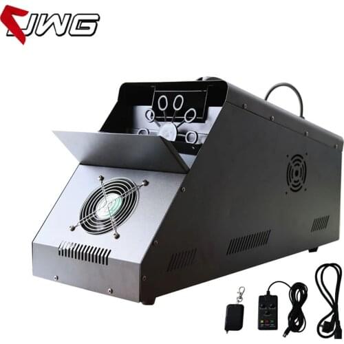 Free Shipping 1000W Fog Bubble Machine High Speed Smoke Bubble Output Wireless Remote/Timing Quantitative Control