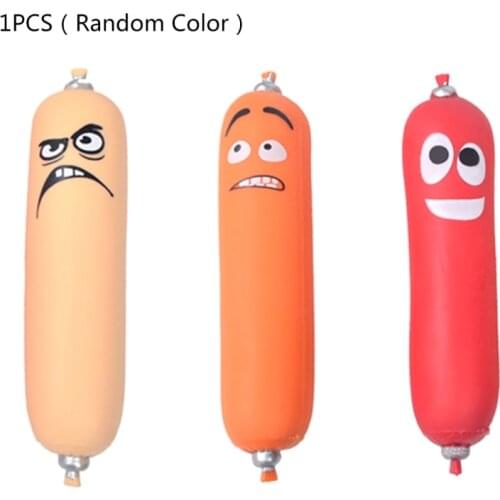 Decompression Stretching Toys Vent Hot Dog Memory Sand Funny New exotic toys Anxiety Relief Item Squeeze Wrap Squish