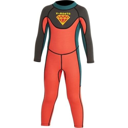 Children Long Sleeve Wetsuit for Scuba Diving Kayak Spearfishing