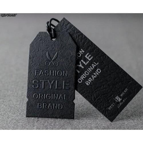 GQ005 custom brand name logo printed swing hang tag,Customized OEM shopping tags labels, paper price labels tags shipping labels