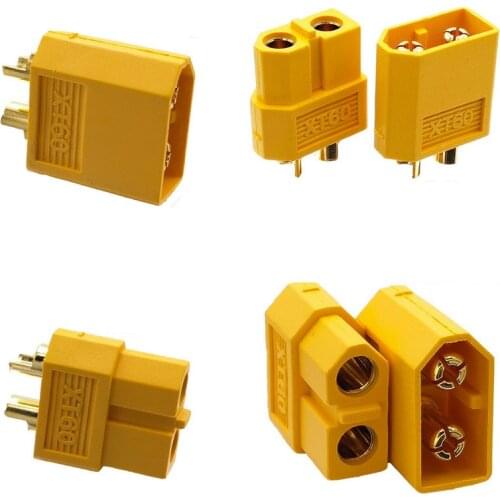 1set XT60 XT-60 Male Female Bullet Connectors Plugs For RC Lipo Battery Aircraft Model Battery Connector