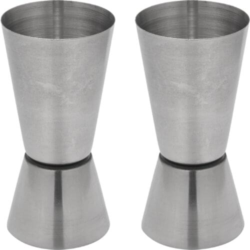 Stainless Steel 25/ 50 Ml Jigger Bar Craft Dual Spirit Measure Cup Peg Measuring Cup For Bar Party Wine Cocktail Drink Shaker