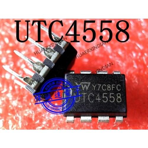 1Pieces new Original UTC4558 YW DIP8 In stock real picture