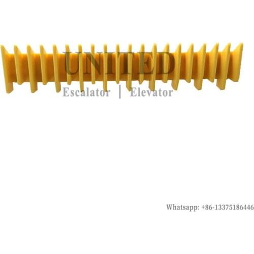 20pcs UNITED Escalator Yellow Plastic Demarcation Strip GAA455BX3 20T CENTER MIDDLE