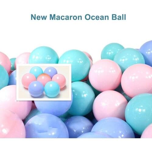 25 Pcs Eco-Friendly Colorful Ball Soft Plastic Ocean Ball Funny Baby Kid Swim Pit Toy Water Pool Ocean Wave Ball Dia 5.5cm
