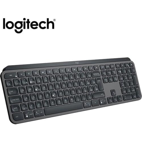 New Logitech MX Keys Bluetooth Wireless Keyboard 109 Keys Dual Mode Backlit Rechargeable Easy-Switch Office Keyboard for 3 Devic