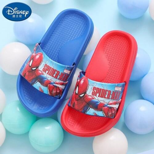 Disney childrens slippers summer boys sandals and slippers baby indoor household car bathroom light shoes