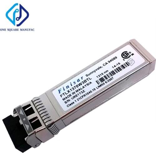 Finisar FTLX1370W3BTL Single-Mode 10G 1310nm 1.4KM SFP LC Fiber Optical Module Transceiver Original