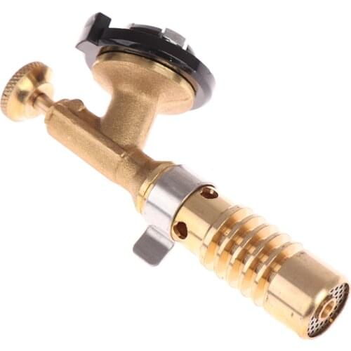 Portable Gas Torch Flame Gun Blowtorch Copper Flame Butane Lighter BBQ Spray Gun