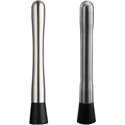 Artfully Crafted 8.26/8.46Inches Fruit Crusher, Home Bar Manual Pounding Ice Hammer Tool Set for Nuts and Pastes Making