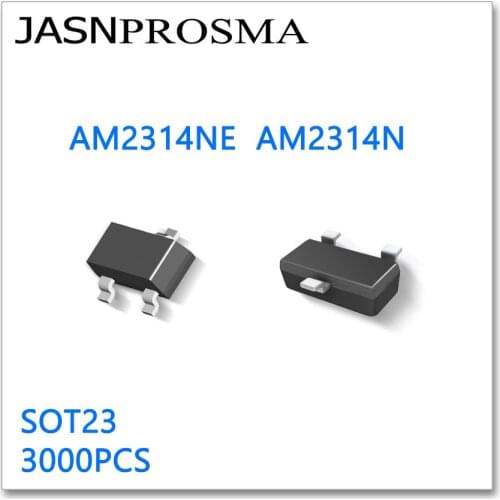 JASNPROSMA AM2314NE AM2314N SOT23 3000PCS N-Channel 20V 32mR 50mR High quality Made in China AM2314 AM