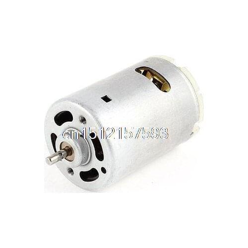 DC 6-24V 37000RPM Mini Motor 50x35mm for RC Boat Model Toys DIY