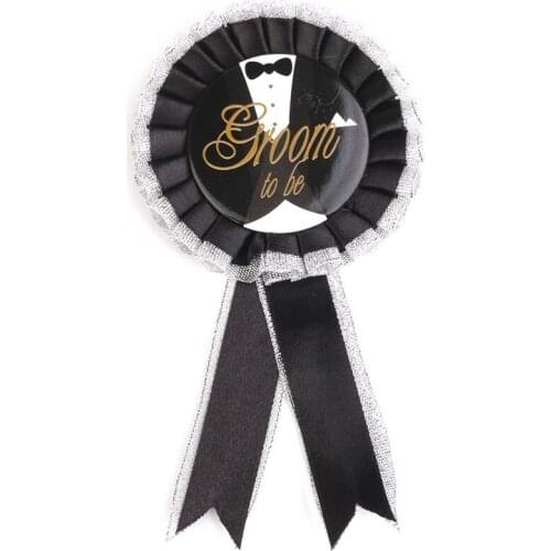 New Groom To Be Badge Stag Night Bachelor Party Accessories