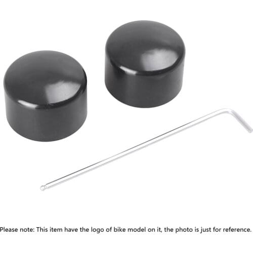 Motorcycle Front Axle Nut Cover Bolt Cap For Harley Softail Electra Street Glide Road King Dyna CVO Sportster V-Rod Choppers