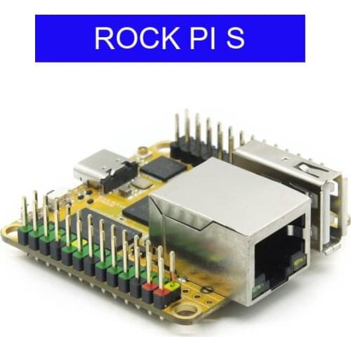 ROCK PI S development board RK3308 quad-core A35 V1.2 version IoT smart speaker
