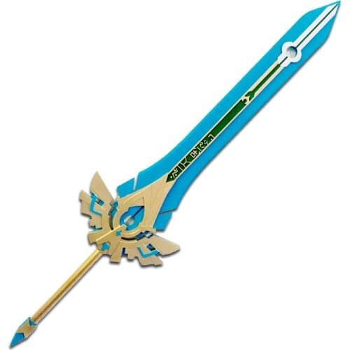 Hot Game Genshin Impact Diluc Skyward Pride Sword Props PVC Weapon Xmas Costume Accessories Anime Replica Shows
