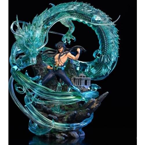Presale [Double Body Can Be Replaced] Feather Studio Saint Seiyaa Purple Dragon GK Limited Edition Handmade Resin Statue Figure