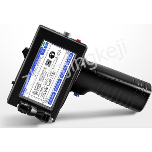 Handheld Jet Printer Small Fully Automatic Packaging Bag Carton Printing Two-way Printing Touch Screen Intelligent Adjustable