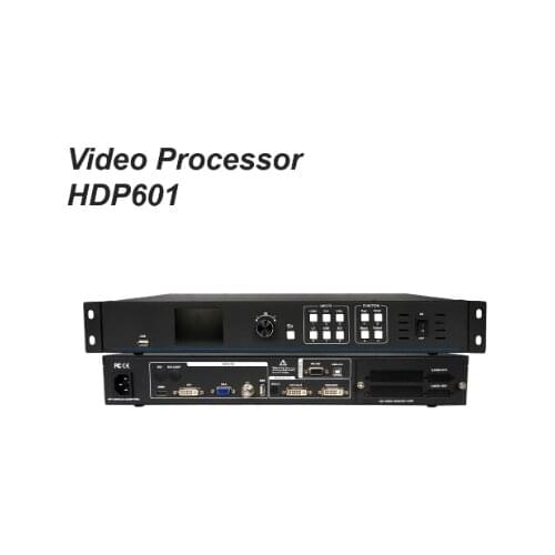 Huidu HDP601 led video processor For full color led display control 1920*1200, supports U-disk play,audio input and output