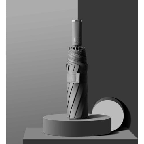 Windproof Double Automatic 3 Folding Umbrella Female Male 10K Car Luxury Large Parasol Rain Women Men Business Strong Umbrellas