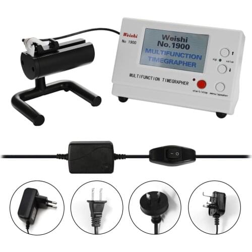 Weishi NO. 1900 Timegrapher Mechanical Watch Timing Tester Machine Multifunction Auto Calibration Timer Machine