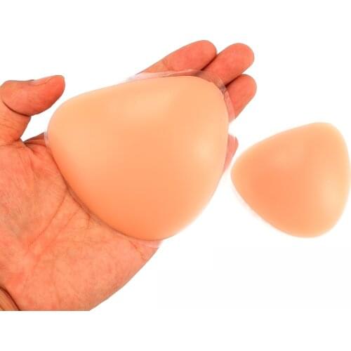 1 Pair Woman Swimsuit Push Up Enhancer Chest Cup Accessories Silicone Bra Breast Bikini Swimwear Inserts Triangle Bra Pad