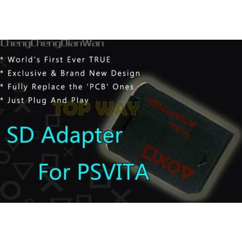 10pcs ChengChengDianWan SD2Vita 3.0 For PS Vita memory Card for PSVita Game Card1000/2000 PSV 3.60 System support 256GB SD card