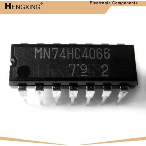 5piece SN74HC4066N SN74HC4066 74HC4066N 74HC4066 DIP-14 new original In Stock