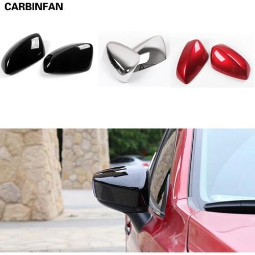 Car exterior protector accessories Rearview mirror cover Reverse mirror cover fit for Mazda 3 Axela 2014 2015 2016 2017 P229
