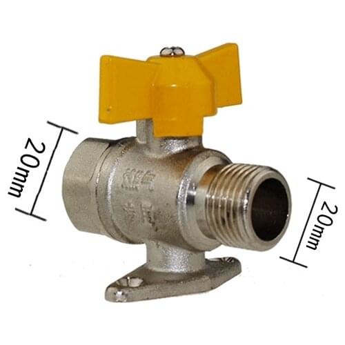 Free shipping 2pieces/lot Stainless steel Aluminum Shut-Off Valve