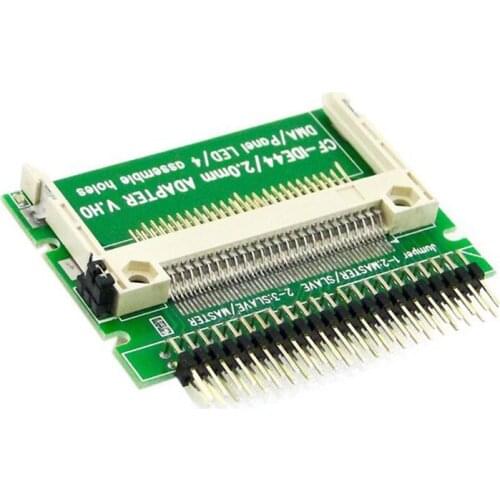 CF Compact Flash Merory Card to Laptop 2.5" 44 Pins Male IDE Hard Disk Drive HDD SSD Adapter